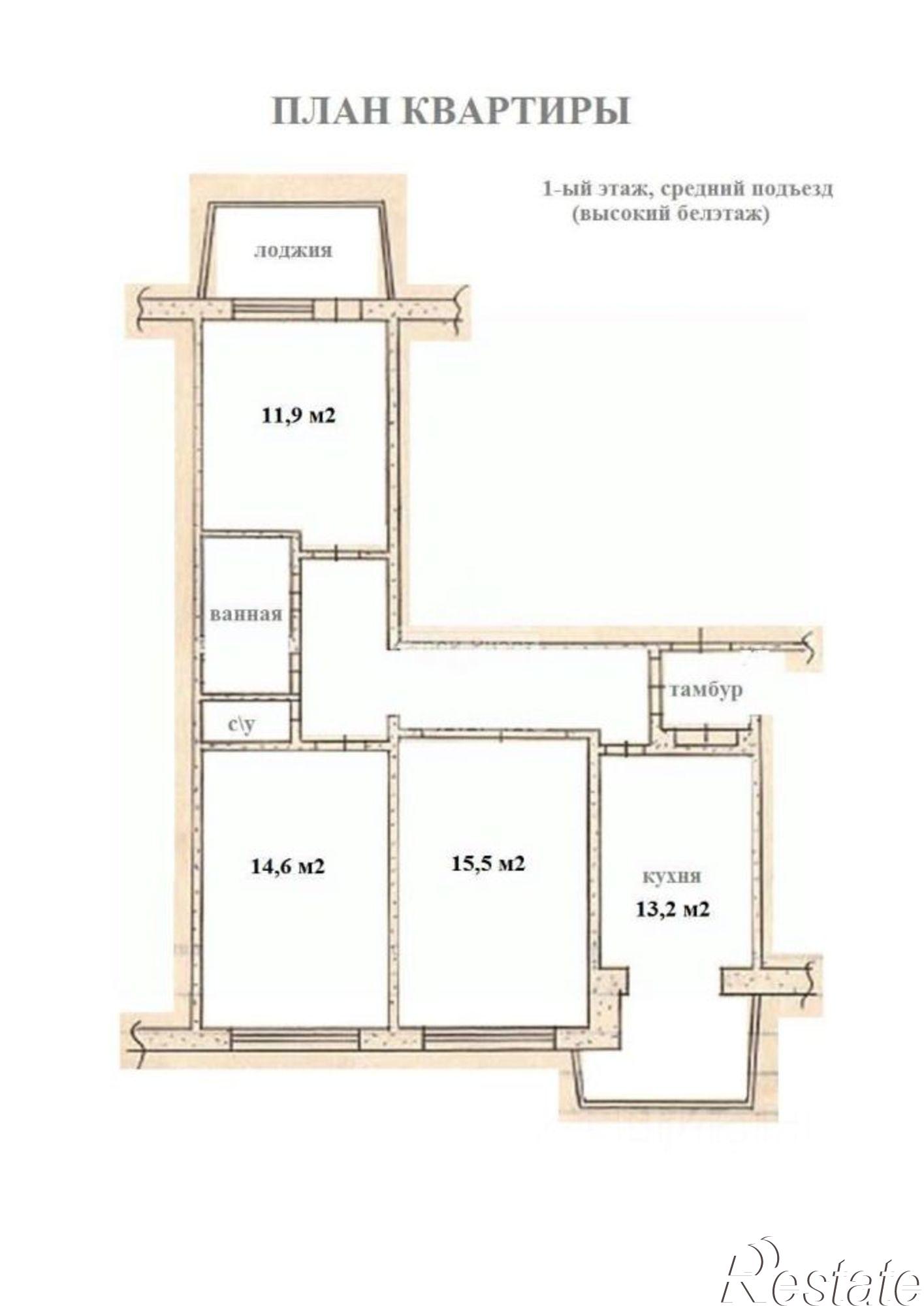 Купить квартиру за 7 800 000 рублей на ул Дмитрия Донского, 3
