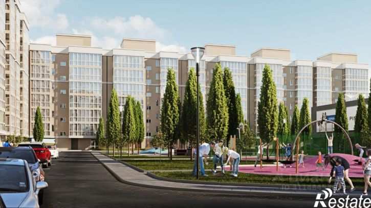 1-комн квартира в новом доме ул Блюхера, 17,  д. 17