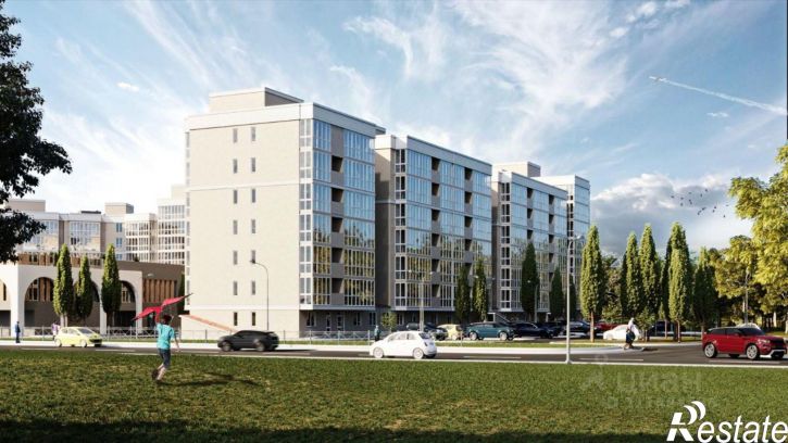 1-комн квартира в новом доме ул Блюхера, 17,  д. 17