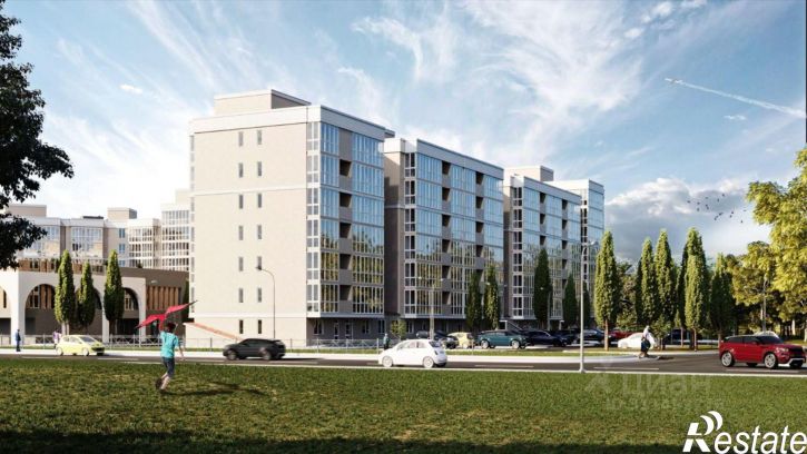 3-комн квартира в новом доме улица Блюхера, 11,  д. 11