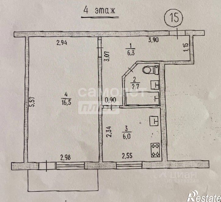 1-комн квартира ул Кирова, 31,  д. 31