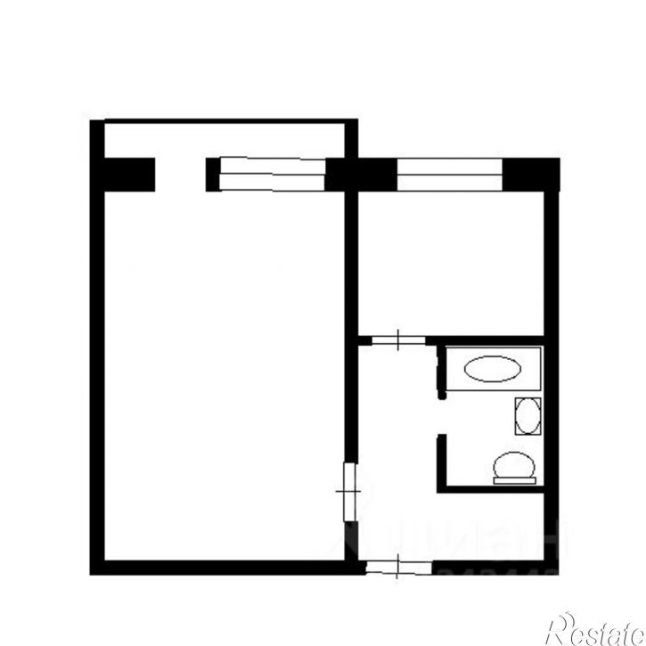 1-комн квартира ул Кирова, 83,  д. 83