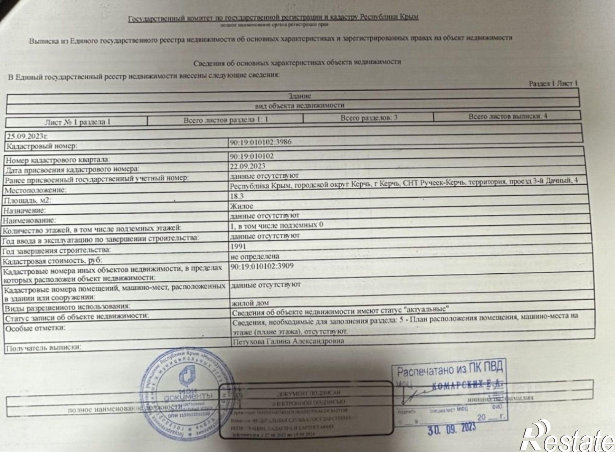 Купить землю, земельный участок за 1 520 000 рублей на городской округ Керчь