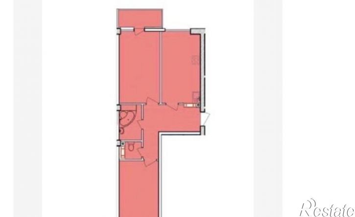 2-комн квартира в новом доме улица Дмитрия Донского, 3,  д. 3