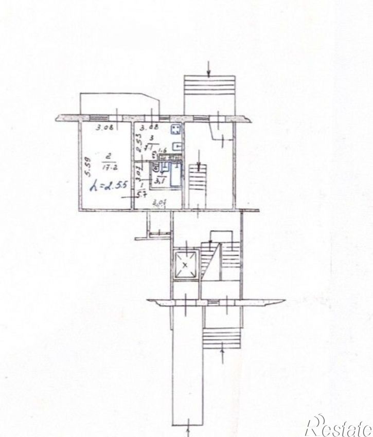 1-комн квартира шоссе Героев Сталинграда, 60 2,  д. 60 2,  к. 2