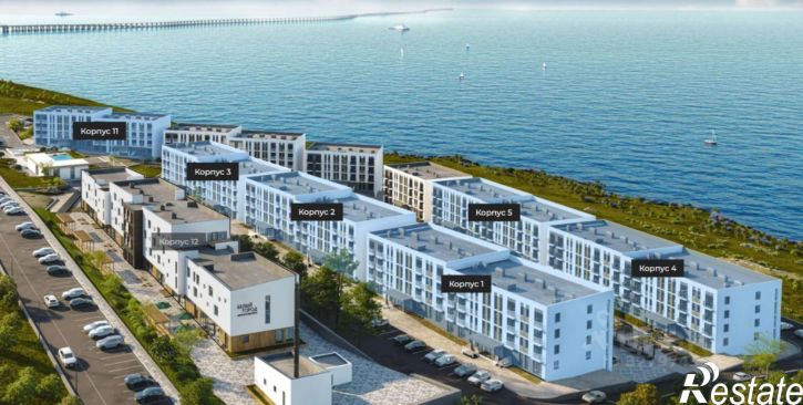 3-комн квартира в новом доме Колхозная улица