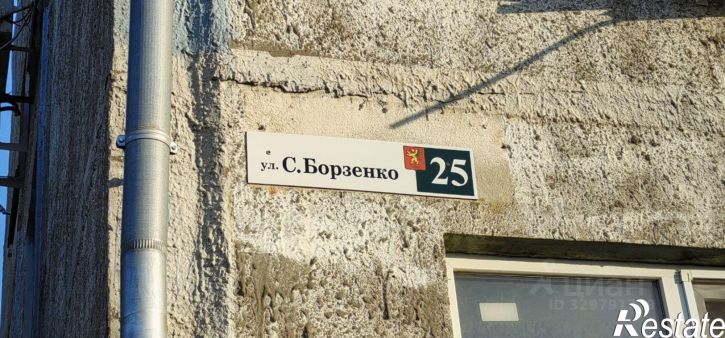 2-комн квартира улица Сергея Борзенко, 25,  д. 25