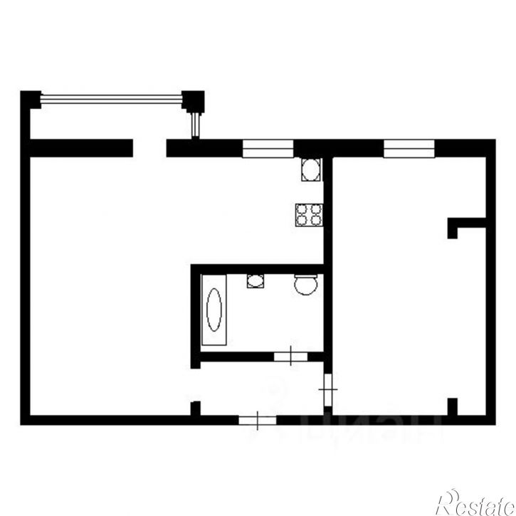 2-комн квартира ул Кирова, 83,  д. 83