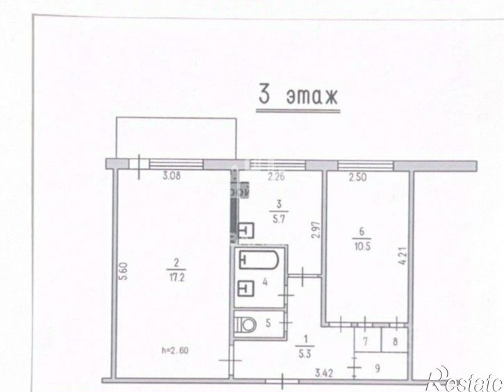 2-комн квартира Керчь, улица Гайдара, 7